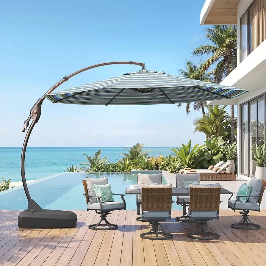 Cantilever Patio Beach Shade Umbrella